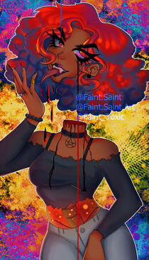 Blacktober 2020: Self Portrait